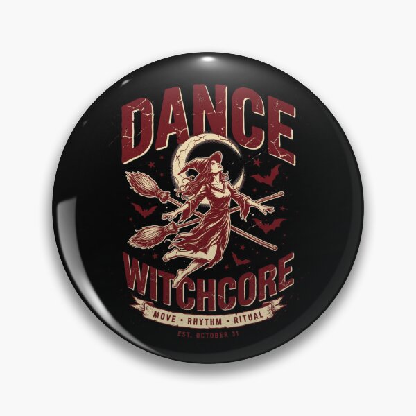 Aperçu de l'œuvre T-shirt Dance Witchcore | T-shirt graphique Halloween Move With The Moon v8 créée et vendue par DarylWelsh2024.