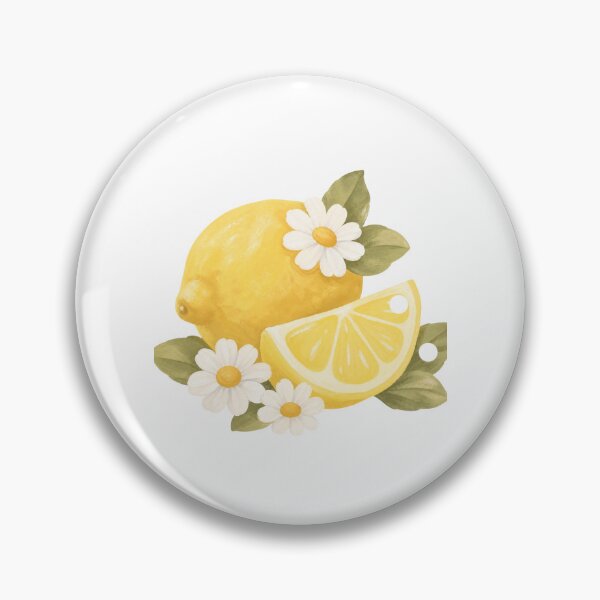 Item preview, Sunny Lemon Blossom Watercolor designed and sold by Brasovbit.