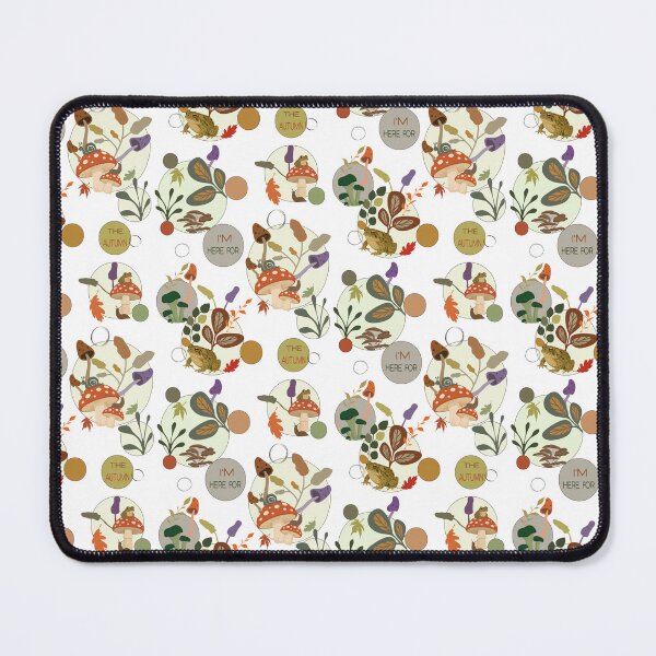 Item preview, Mushroom Fungi Toad Garden Life Circle Pattern Garden Lover designed and sold by Vibria Pattern Studio.