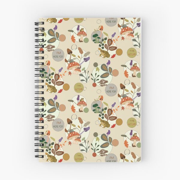Item preview, Mushroom Fungi Toad Garden Life Circle Pattern Garden Lover designed and sold by Vibria Pattern Studio.