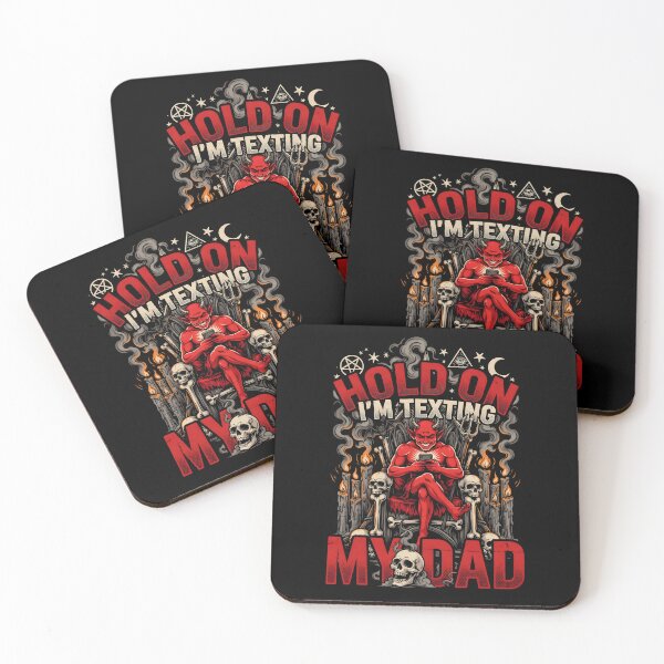 Item preview, Hold On I’m Texting My Dad Spooky Dark Humor designed and sold by Redgiant87x.