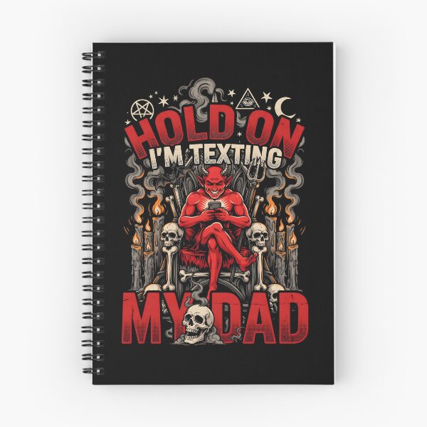 Item preview, Hold On I’m Texting My Dad Spooky Dark Humor designed and sold by Redgiant87x.