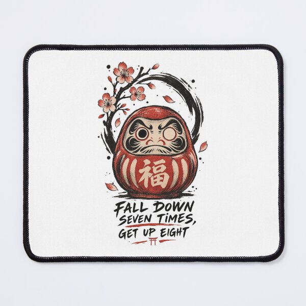 Item preview, Daruma Fall Seven Times Get Up Eight designed and sold by tollaru.