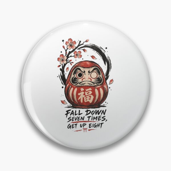 Item preview, Daruma Fall Seven Times Get Up Eight designed and sold by tollaru.