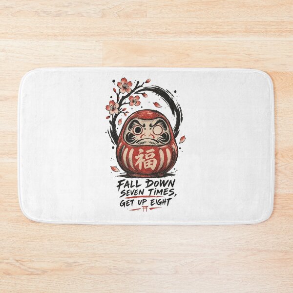 Item preview, Daruma Fall Seven Times Get Up Eight designed and sold by tollaru.