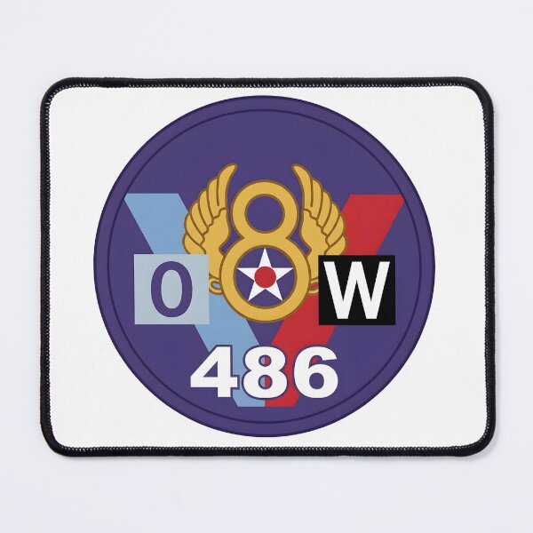 Item preview, USAAF 486th Bombardment Group Eighth Air Force WWII Emblem designed and sold by CharlieDesings.