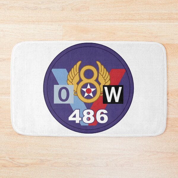 Item preview, USAAF 486th Bombardment Group Eighth Air Force WWII Emblem designed and sold by CharlieDesings.