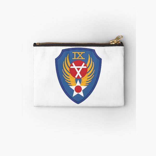 Item preview, USAAF Ninth Air Force IX Engineer Command WWII Shield Emblem designed and sold by CharlieDesings.
