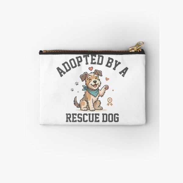 Item preview, Adopted By A Rescue Dog Funny Cute Dog Lover Pet Adoption designed and sold by KreatoLab.