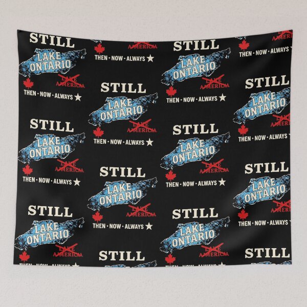 Item preview, Still Lake Ontario Then Now Always - Canada Pride designed and sold by OddPopARt.