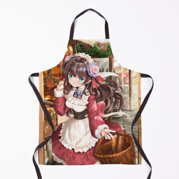 Item preview, Anime Market Girl | Handmade Bakery & Farmers Market | Cute Cottagecore Illustration designed and sold by GarnerSupplyCo.