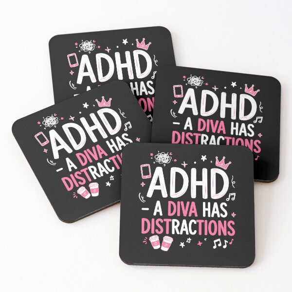 Item preview, ADHD Diva Fun Humorous Text Design designed and sold by cerima.
