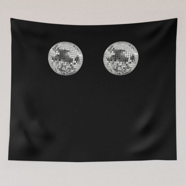 Item preview, Disco Ball Bikini Bra Cute 90s Disco Ball Graphics designed and sold by RuthLangmoreSH.