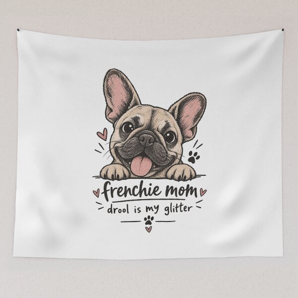 Item preview, Frenchie Mom Drool Is My Glitter designed and sold by tollaru.