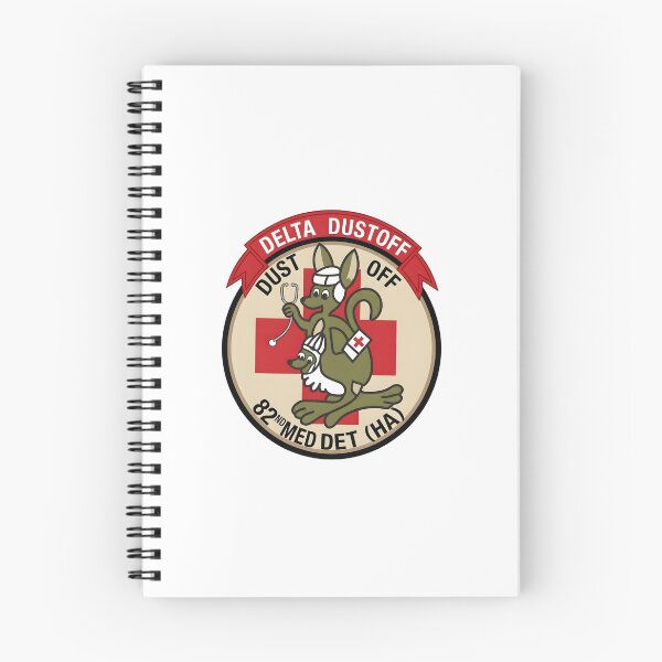 Item preview, US Army 82nd Medical Detachment Delta Dustoff Vietnam War Emblem designed and sold by CharlieDesings.