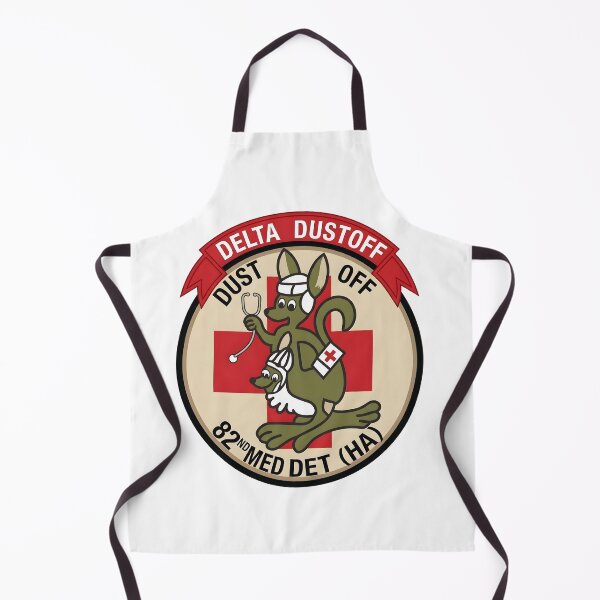 Item preview, US Army 82nd Medical Detachment Delta Dustoff Vietnam War Emblem designed and sold by CharlieDesings.