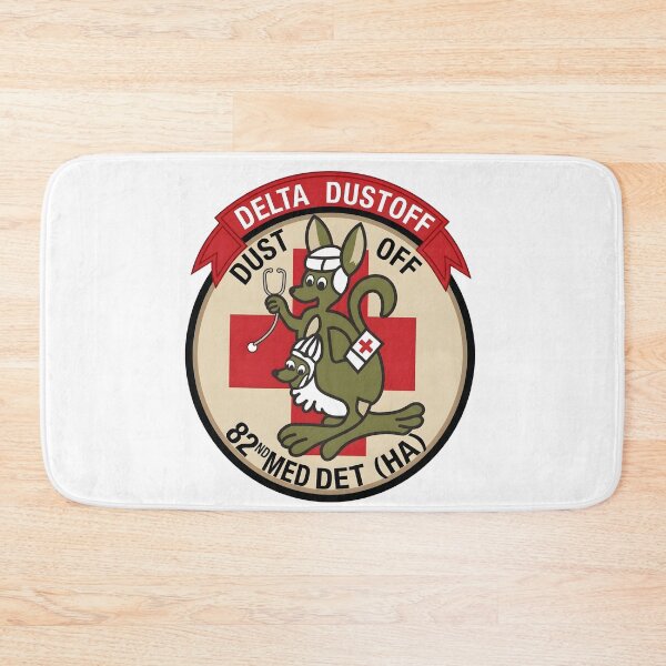 Item preview, US Army 82nd Medical Detachment Delta Dustoff Vietnam War Emblem designed and sold by CharlieDesings.