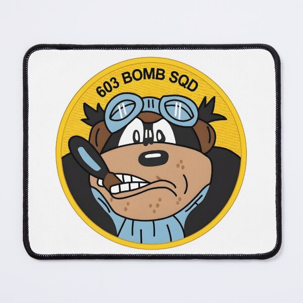 Item preview, USAAF 603rd Bombardment Squadron 398th Bomb Group WWII Emblem designed and sold by CharlieDesings.