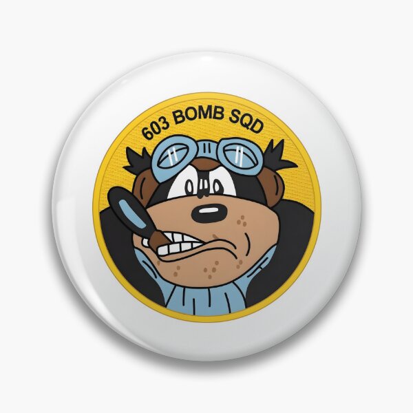 Item preview, USAAF 603rd Bombardment Squadron 398th Bomb Group WWII Emblem designed and sold by CharlieDesings.