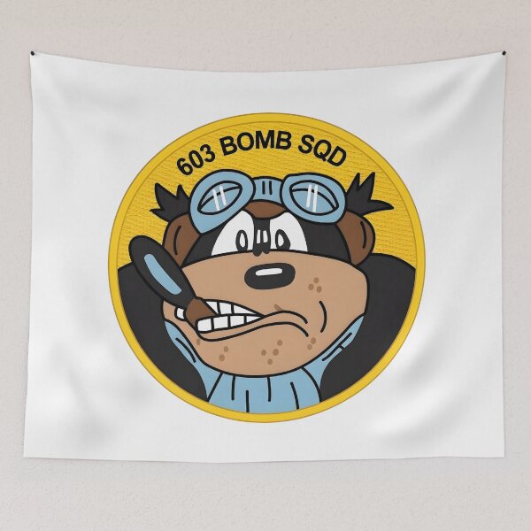 Item preview, USAAF 603rd Bombardment Squadron 398th Bomb Group WWII Emblem designed and sold by CharlieDesings.