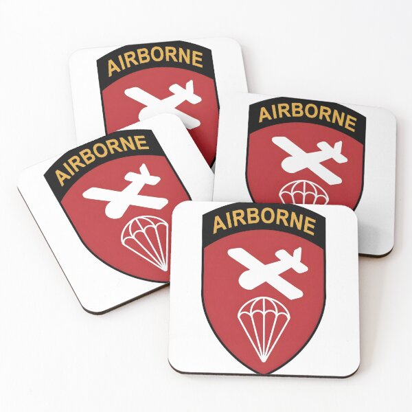 Item preview, US Army Airborne Command Glider and Parachute Shield Emblem designed and sold by CharlieDesings.