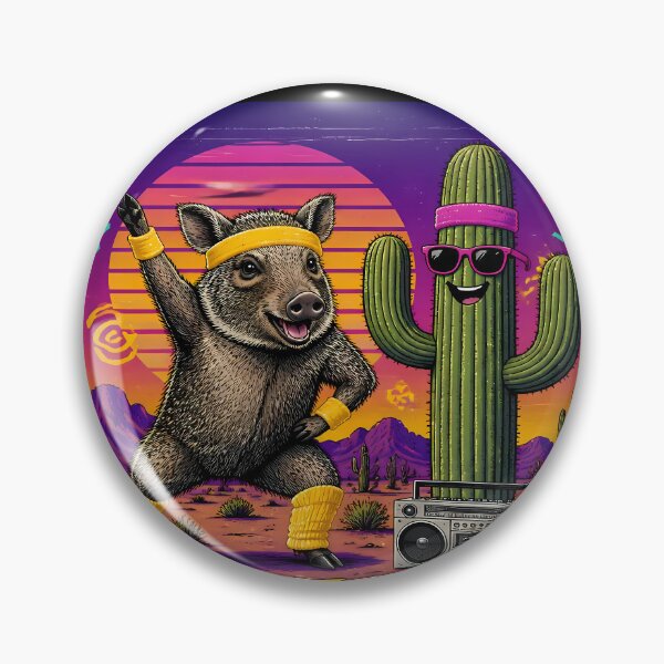 Item preview, Desert Squad – Javelina 80s Retro designed and sold by Art-Arcade6.