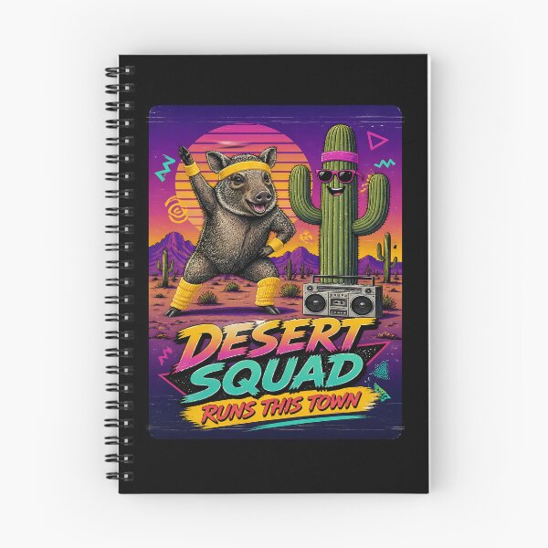 Item preview, Desert Squad – Javelina 80s Retro designed and sold by Art-Arcade6.
