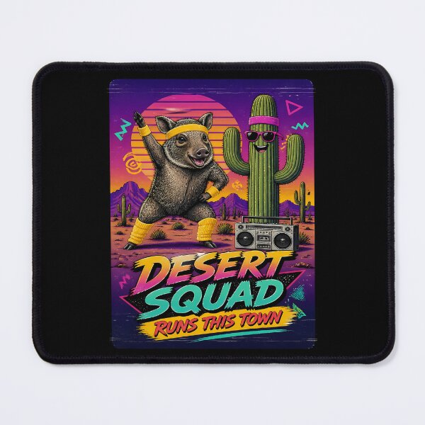 Item preview, Desert Squad – Javelina 80s Retro designed and sold by Art-Arcade6.