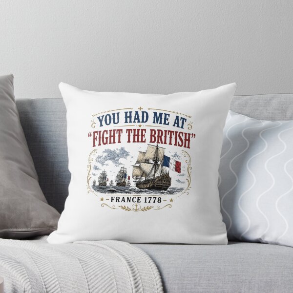 Item preview, You Had Me At Fight the British Quote designed and sold by cerima.