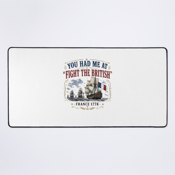 Item preview, You Had Me At Fight the British Quote designed and sold by cerima.