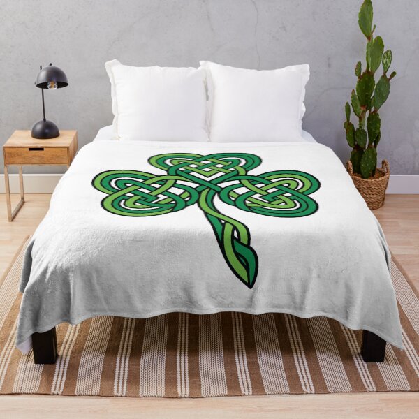 Item preview, Celtic Shamrock 3 Leaf Knot – Irish Clover Celtic Heritage Design designed and sold by Leeded.