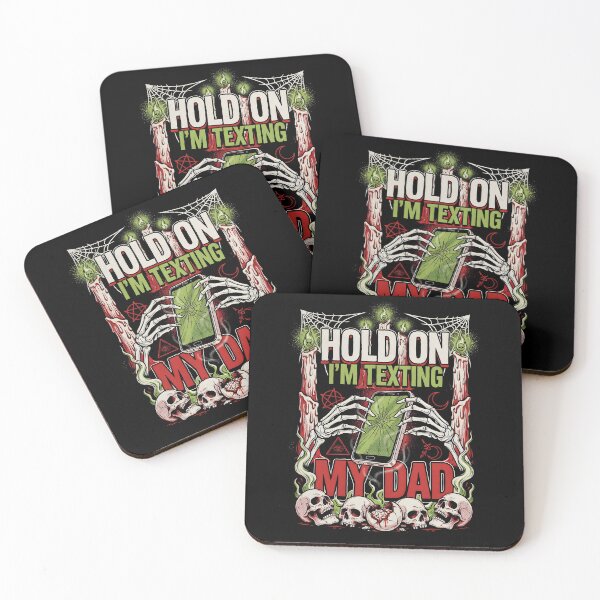 Item preview, Hold On I’m Texting My Dad Halloween Sarcastic Humor designed and sold by Redgiant87x.
