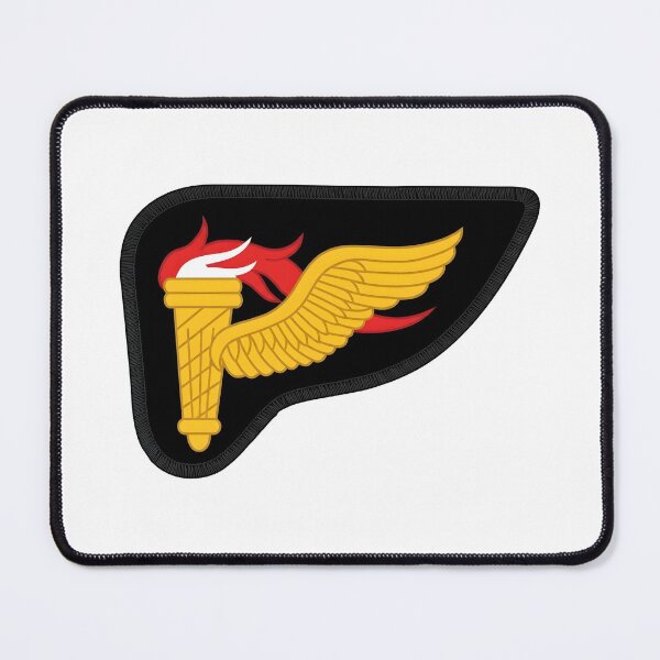 Item preview, US Army Pathfinder Flaming Torch Gold Wing Patch Emblem designed and sold by CharlieDesings.