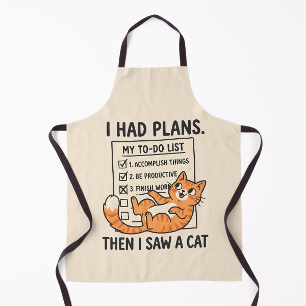Item preview, I Had Plans Then I Saw a Cat designed and sold by hutofdesigns.