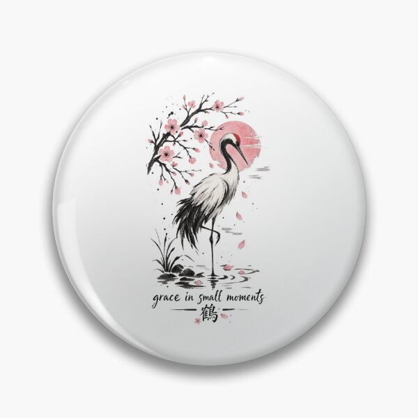 Item preview, Japanese Crane Grace In Small Moments designed and sold by tollaru.