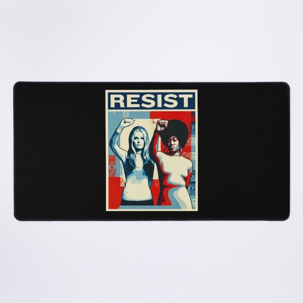 Item preview, Gloria Steinem and Dorothy Pitman Hughes RESIST Pop Art designed and sold by ByakuranRegan.