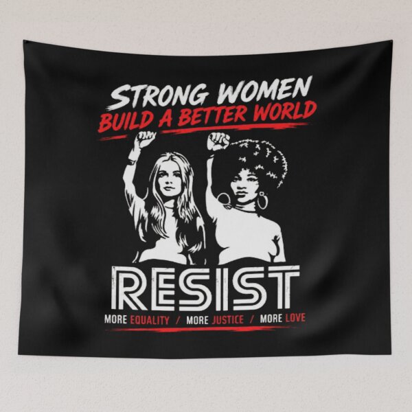 Item preview, Gloria Steinem and Dorothy Pitman Hughes Resist designed and sold by ByakuranRegan.