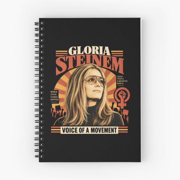 Item preview, Voice of a Movement - Gloria Steinem 70s Activist Poster designed and sold by ByakuranRegan.