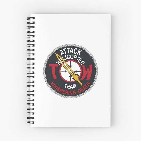 Item preview, US Army TOW Attack Helicopter Team Whispering Death Emblem designed and sold by CharlieDesings.