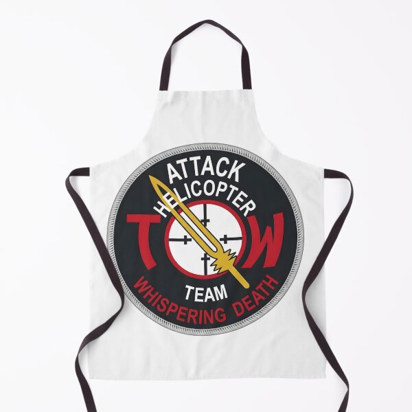 Item preview, US Army TOW Attack Helicopter Team Whispering Death Emblem designed and sold by CharlieDesings.