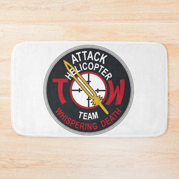 Item preview, US Army TOW Attack Helicopter Team Whispering Death Emblem designed and sold by CharlieDesings.