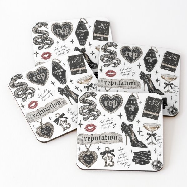 Item preview, Taylor Swift Reputation Era Sticker Pack designed and sold by taylorvinyls.