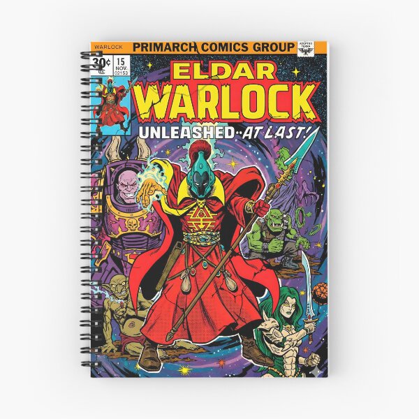 Item preview, Eldar Warlock – Retro Marvel Comic Cover Parody designed and sold by BravenBold.