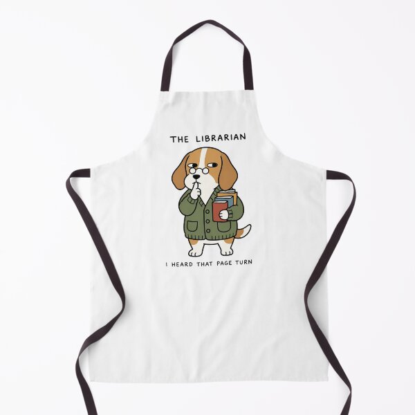 Item preview, The Librarian Beagle I Heard That Page Turn designed and sold by SayMaria.