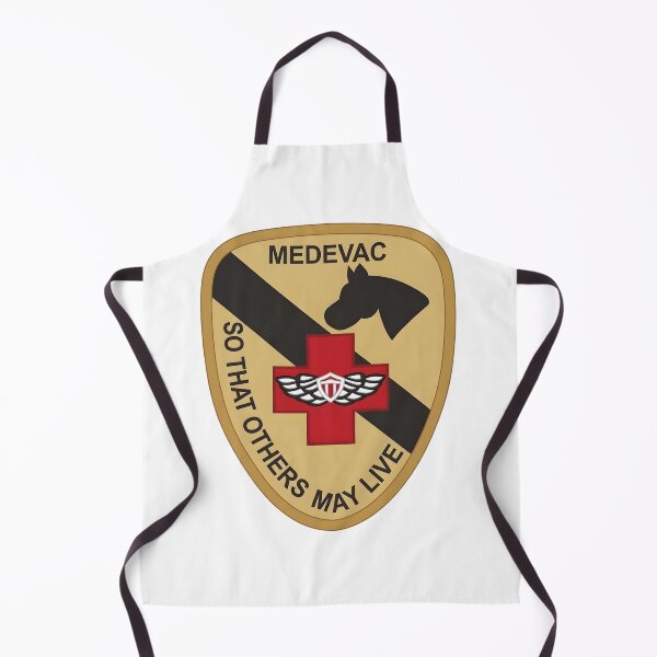 Item preview, US Army 1st Cavalry Division Medevac So That Others May Live Shield Emblem designed and sold by CharlieDesings.