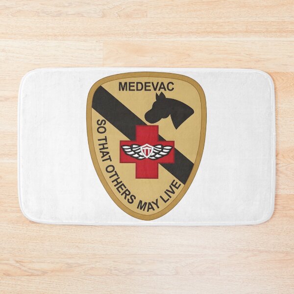 Item preview, US Army 1st Cavalry Division Medevac So That Others May Live Shield Emblem designed and sold by CharlieDesings.