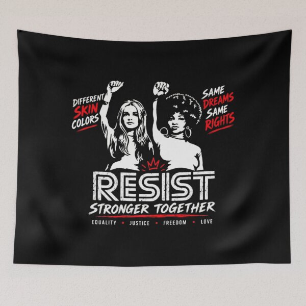 Item preview, Gloria Steinem and Dorothy Pitman Hughes Resist designed and sold by ByakuranRegan.