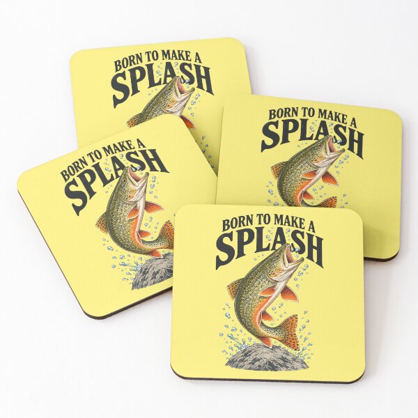 Item preview, MI Brook Trout Fish Design Make a Splash designed and sold by taiche.