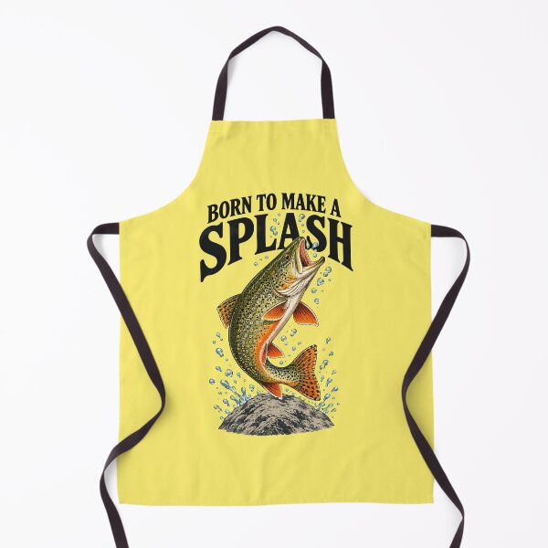 Item preview, MI Brook Trout Fish Design Make a Splash designed and sold by taiche.
