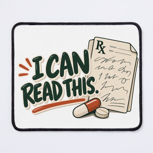 Item preview, I Can Read This Pharmacist Humor designed and sold by Glottopia.